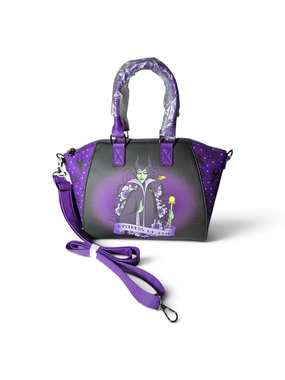 Loungefly Disney Maleficent Mistress of Evil Satchel Crossbody Bag NWT